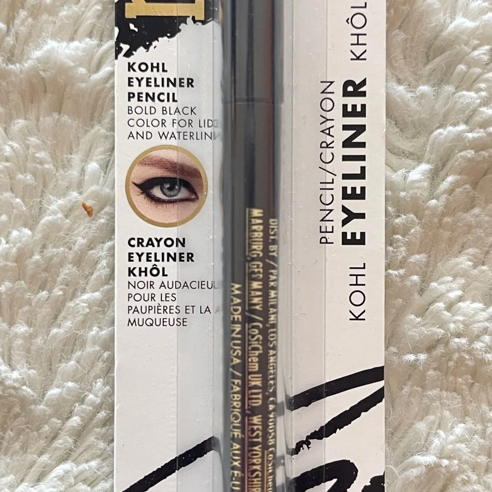 Milani Supreme Kohl Eyeliner Pencil-Blackest Black